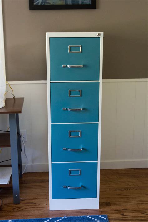 how to decorate an office with steel filing cabinets|diy metal filing cabinet.